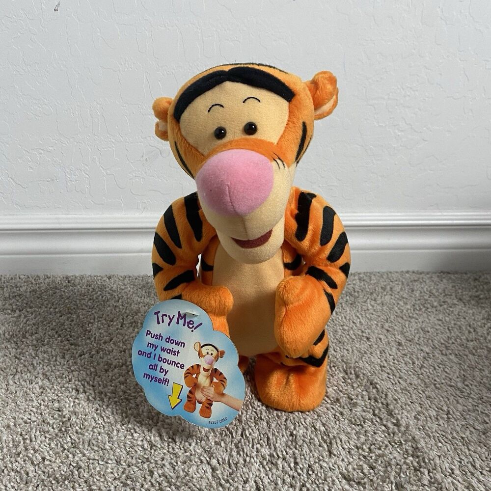 Vintage Tigger Talking & Bouncing 1998 Excellent B86 - New/Working
